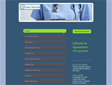 Tablet Screenshot of milesfamilymedicine.com